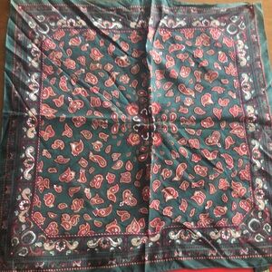 EUC Barbour pocket scarf handkerchief